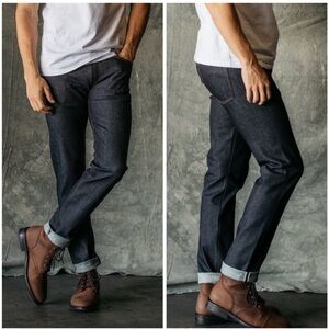 Hiroshi Kato The Pen Slim - Indigo Raw Size 33